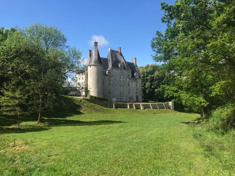 Chateau De La Lucaziere Mont-Saint-Jean  Exterior foto